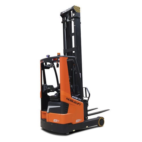 バッテリー式リーチ型フォークリフト - RT16Li - Noblelift Intelligent Equipment Co., Ltd. - 乗り型 / 精密 / 高性能
