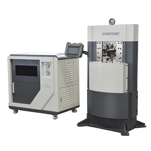 半自動圧着機 - QCPM-140 - ZIBO QIANHENG AUTOMATION ENGINEERING COMPANY LTD - 油圧式 / PLC制御
