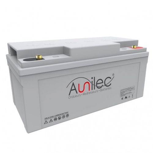 カーボン鉛バッテリー - 12ET series - AUNILEC - ブロック / 12ボルト / 重放電用