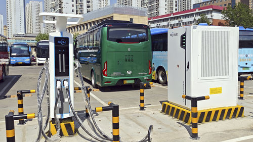 電動車両用充電ステーション - EVMS-480 - Sicon Chat Union Electric Co., Ltd - DC / AC / 床置き