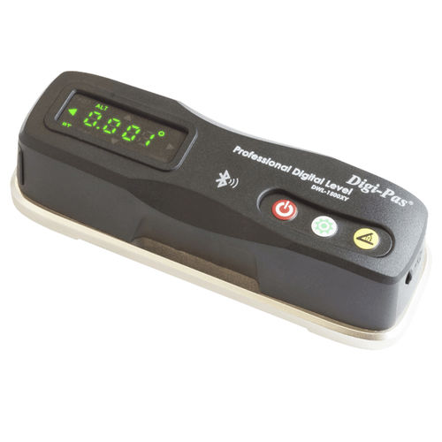 デジタル水準器 - Digi-Pas DWL-1500XY - Motionics, LLC - 精密 / 調節可能 / Bluetooth