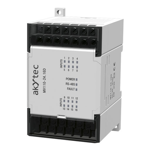 デジタル入力モジュール - MV110-24.16DN - akYtec GmbH - Modbus RTU / RS485 / デジタル入力16