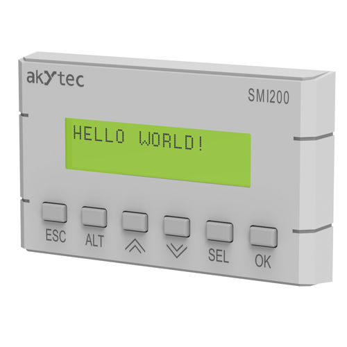 コンパクトPLC - SMI200 - akYtec GmbH - 一体型 / パネルマウント / アナログインプット