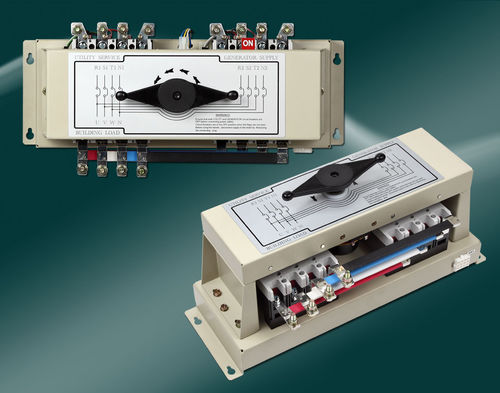 手動転換器 - BTS3BE0100, BTS4BE0100 - Kutai Electronics Industry Co., Ltd. - シャシー取り付け式 / 3極 / 4極