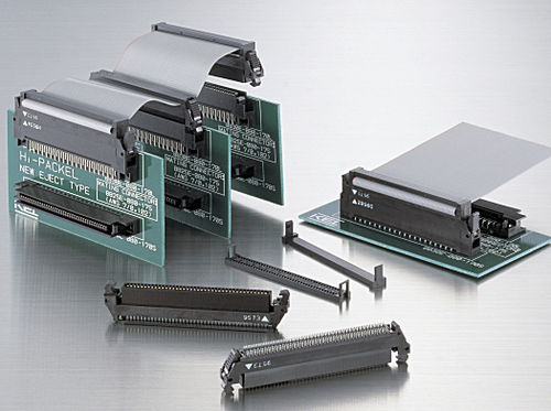 有線カードコネクター - 8825E series  - KEL CORPORATION - フラット / クリック ロック式 / ボード
