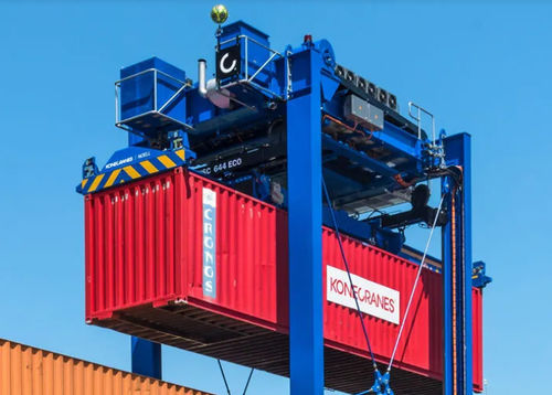 コンテナ用ストラッドル キャリア - A-STRAD - Konecranes - 電動式 / 重荷重用