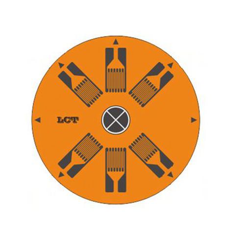 容量型ひずみゲージ - CF120-1CD-B - Xiamen Loadcell Technology Co.,Ltd. - ロゼットタイプ / デルタ / 応力解析用