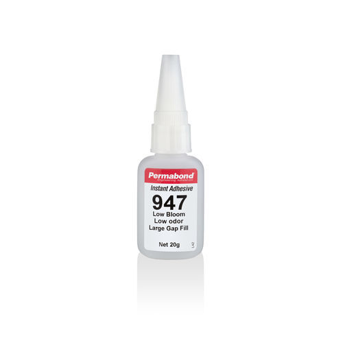 シアノアクリラート系接着剤 - 947 - Permabond - 熱可塑用 / プラスチック用 / アルミニウム用