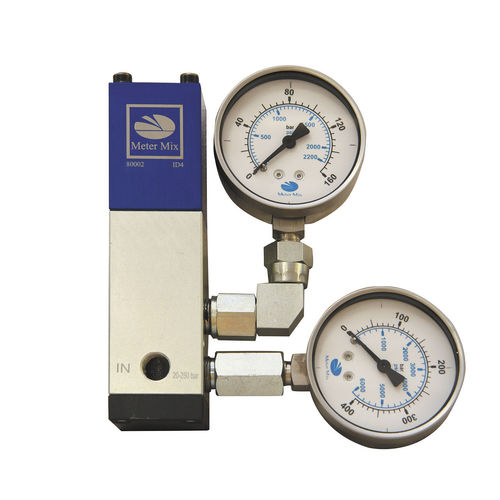 オイル用圧力調整器 - 100281 series - Meter Mix Systems Ltd. - ピストン式 / 一段 / 産業用