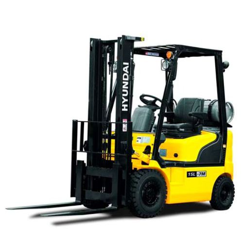 LPGフォークリフト - 7M - HYUNDAI HEAYY INDUSTRIES - 乗り型 / 屋内用 / 積載用