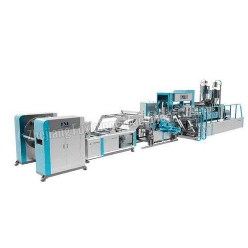 多層共押出成形ライン - FJL-SPC series - Zhejiang Fuxinlong Machinery Co.,Ltd - プラスチックプレート / PE用 / PP用