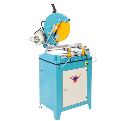 止型鋸 - KD 400 D - YILMAZ MACHINE - 縦型 / ポリ塩化ビニル用 / アルミニウム用