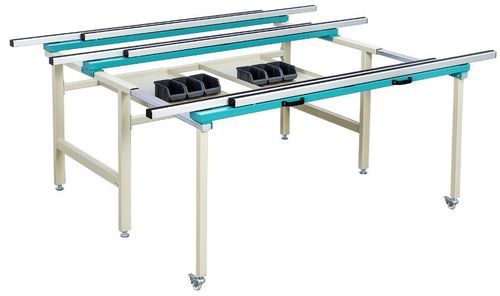 金属製作業台 - WB 4000 - YILMAZ MACHINE - 組み立て / 修理工場用 / コンパートメント式