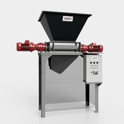 プライマリーシュレッダー - TR2A200 series - CAMEC srl - 2 軸 / ダンボール紙用 / 紙