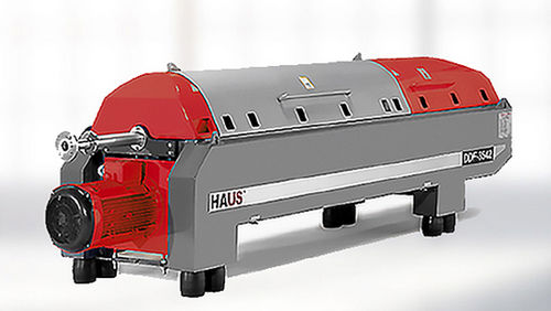 食品産業用デカンタ - DDF 6542 / DDF 6543 - Haus Centrifuge Technologies - 遠心 / 横型 / 3相