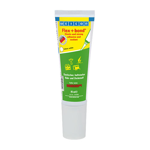 シリコン製充填剤接着剤 - Flex+bond® - WEICON - 金属作業用 / セラミック用 / プラスチック用