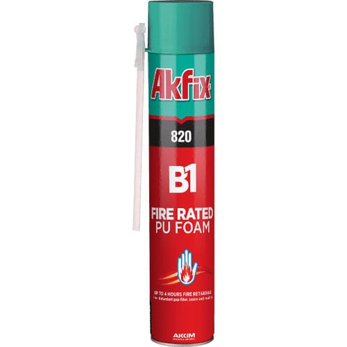 不燃性保護フォｰム - 820 B1, 820P B1, 840 B2, 840P B2 - Akkim Yapı Kimyasalları San. ve Tic. A.Ş.