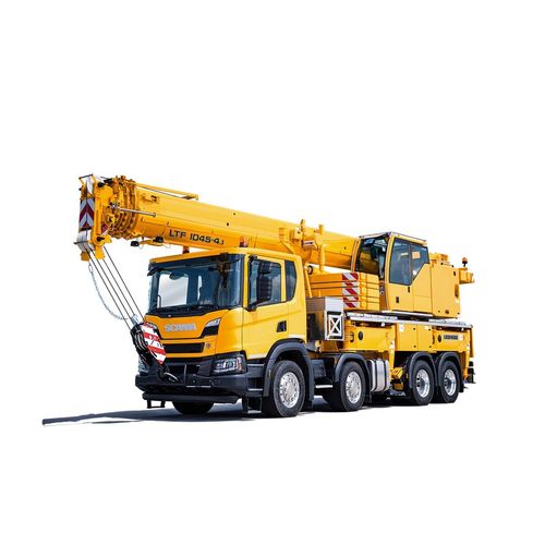 トラックへの取り付け可能クレーン - LTF 1045-4.1 - Liebherr Cranes/リープヘル - 折り畳み式 / 工事現場用 / 持ち上げ用