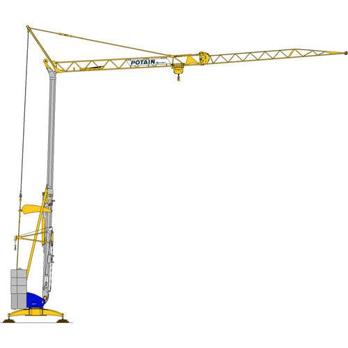 自動取付け式クレーン - Igo 13  - Manitowoc Cranes - 固定式 / 格子 / 工事現場用