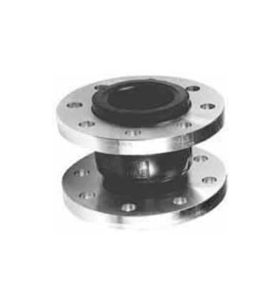 ゴム製伸縮継手 - T - EPDM - Tubes International - 円形 / フランジ取り付け / 軸方向
