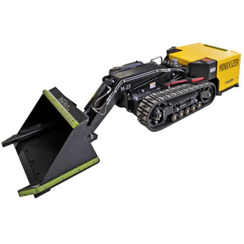 クローラー式ブルドーザー - Track-O MINIDOZER M-27 - Movex Innovation - 地下用