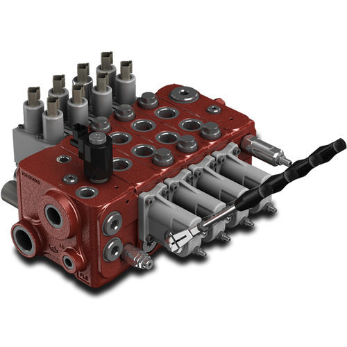 スプール油圧方向制御弁 - DPX160 series - WALVOIL - 電気油圧式 / 手動 / コンパクト