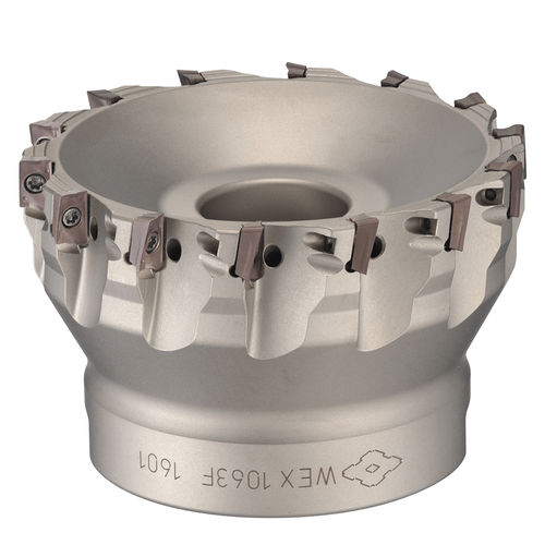 割出し可能なインサートミーリングカッター - WEX10 series - SUMITOMO ELECTRIC Hartmetall GmbH - ショルダー / モジュール式 / 切断機用