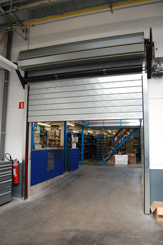 ロ－ルアップ式ドア - EI120 - Talleres Alfa Torres - 金属製 / PVC / 産業用