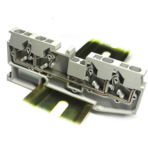 DINレール上端子台 - JUT14 series - Utility Electrical Co., Ltd. - プッシュイン / スプリング