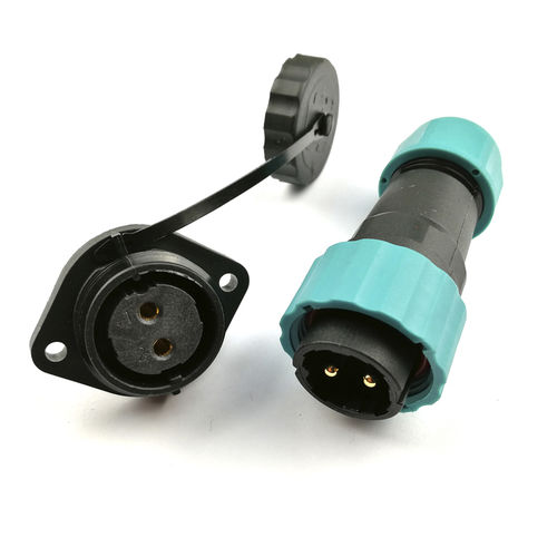 電源コネクター - UAC16 Series - Utility Electrical Co., Ltd. - 円形 / オス-メス / 口金