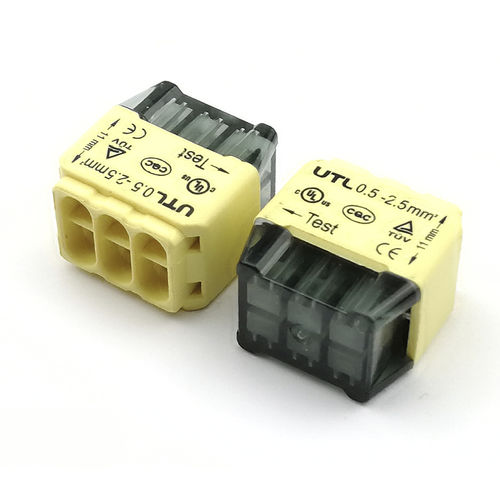 プッシュイン端子台 - UC42-06-GN - Utility Electrical Co., Ltd. - ねじなし / スプリング / クイックコネクト