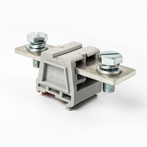 DINレール上端子台 - JUT17 series - Utility Electrical Co., Ltd. - ねじ接続式 / スタッド / 貫通接続