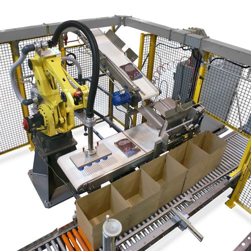 ロボット式ケース包装機 - LRC-500 - Mpac Langen - トップローディング / 食品用 / 医療用