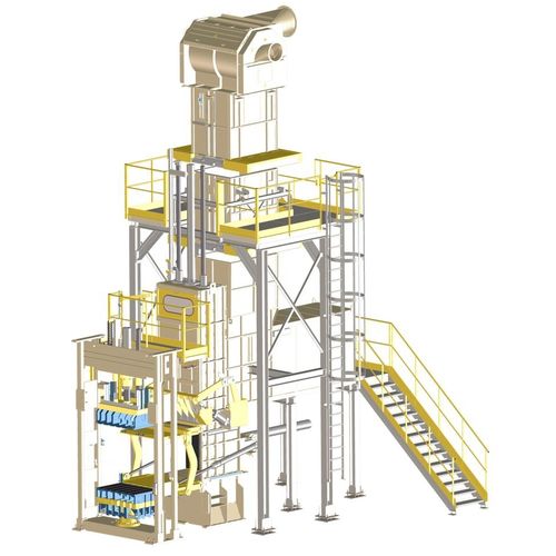テキスタイル用梱包機 - GSA - Valvan Baling Systems NV - 垂直チャンバー / チャネル