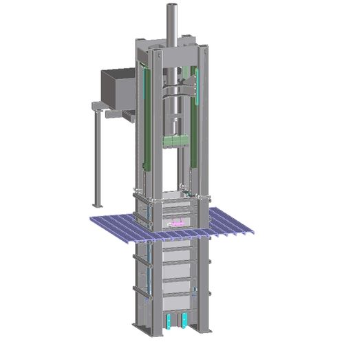 縦型梱包機 - Valvan Baling Systems NV - トップローディング / ピット