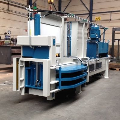 テキスタイル用梱包機 - HS - Valvan Baling Systems NV - 横型 / トップローディング / チャネル