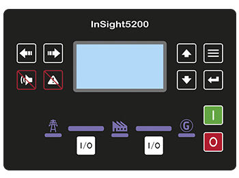 発電設備制御パネル - Insight5200 - AJ POWER - デジタル