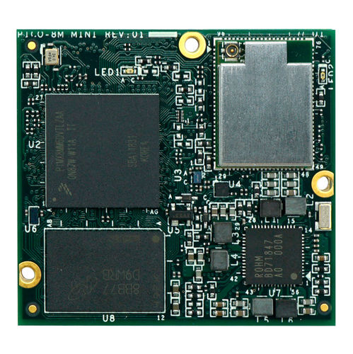 ARM® Cortex A53コンピュータオンモジュール - PICO-IMX8M-MINI - TechNexion Ltd. - NXP i.MX8M Mini / ARM Cortex-M4 / USB