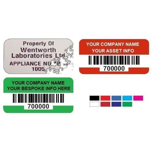 セキュリティラベル - Unilabel - Universeal (UK) Ltd - 粘着式 / 紙製 / 産業用