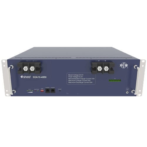 リチウム イオンバッテリーシステム - SDA10 series - Shoto / Shuangdeng Group Company Limited - ブロック / 48V / 電気通信設備用