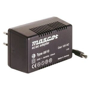プラグイン電源 - 20 VA, 6 - 42 V | 8810   - Mascot - AC/AC / リニア