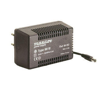 プラグイン電源 - 40.8 W, 12 - 24 V | 9819 	   - Mascot - AC/DC / スイッチング / 医療用途