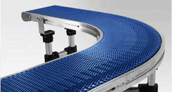 モジュラーベルトコンベヤー - MB-flex S - Euroflex GmbH - 横型 / 縦型 / 輸送用