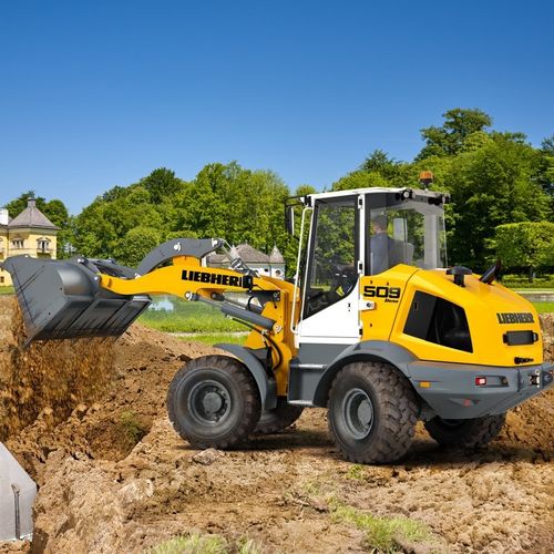 ホイール式ローダー - L 509 Stereo - Liebherr Excavators - 関節付き / コンパクト