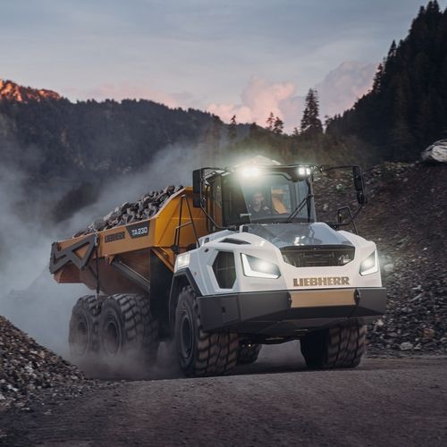 アーティキュレートダンプトラック - TA 230  - Liebherr Excavators - ディーゼル / 採鉱