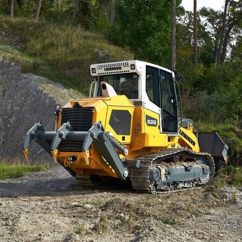 クローラー式ローダー - LR 626  - Liebherr Excavators - リジッド / 工事現場用