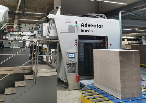 空圧式フィーダー - ADVECTORbrevis - MINDA Industrieanlagen GmbH - コンベヤー / ダンボール用 / シ－ト