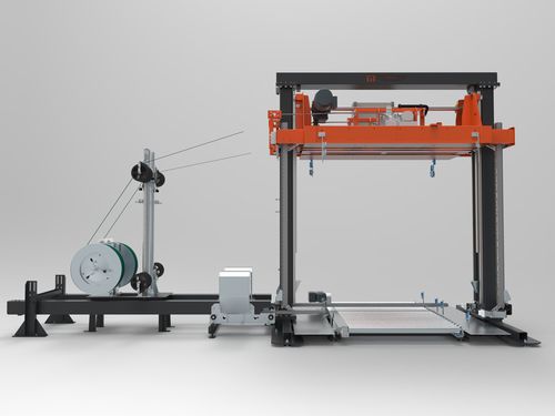 プレス機付きバンド掛け機 - UP3-Aggregat - Pamminger Verpackungstechnik Ges mbH - 全自動 / パレット用