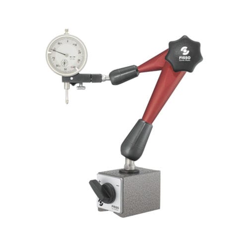 電磁ベースコンパレータホルダー - M-28 F + M - Fisso - 関節式 / 3D
