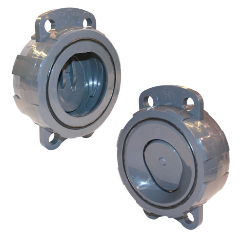 スイング式逆止弁 - WCV series - Hayward Industries, Inc. - ウェハー / PVC / スプリング
